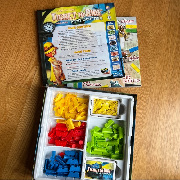 Ticket to Ride First Journey LIKE NEW!! - Picture 3 of 3